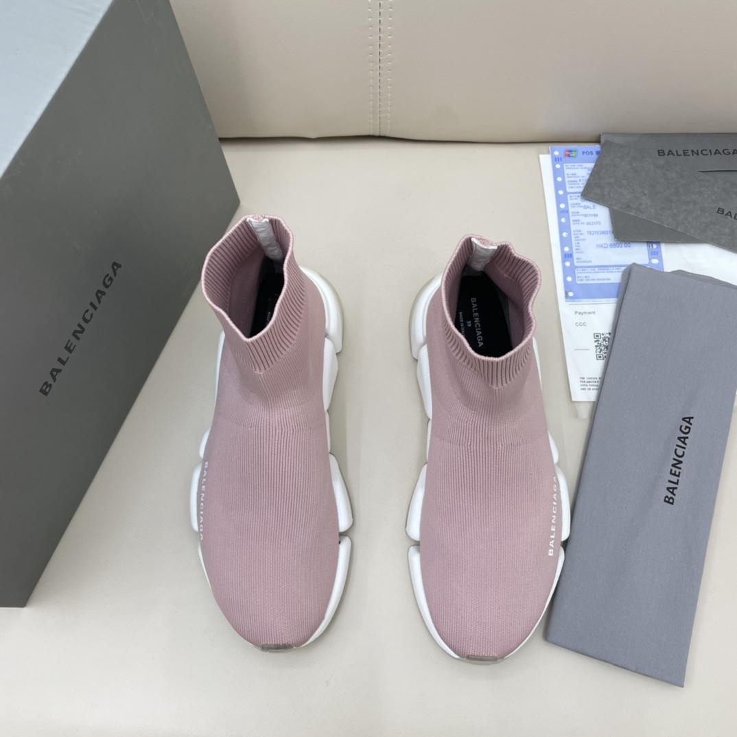 Balenciaga  Speed 2.0 Recycled Knit Sneaker  - DesignerGu