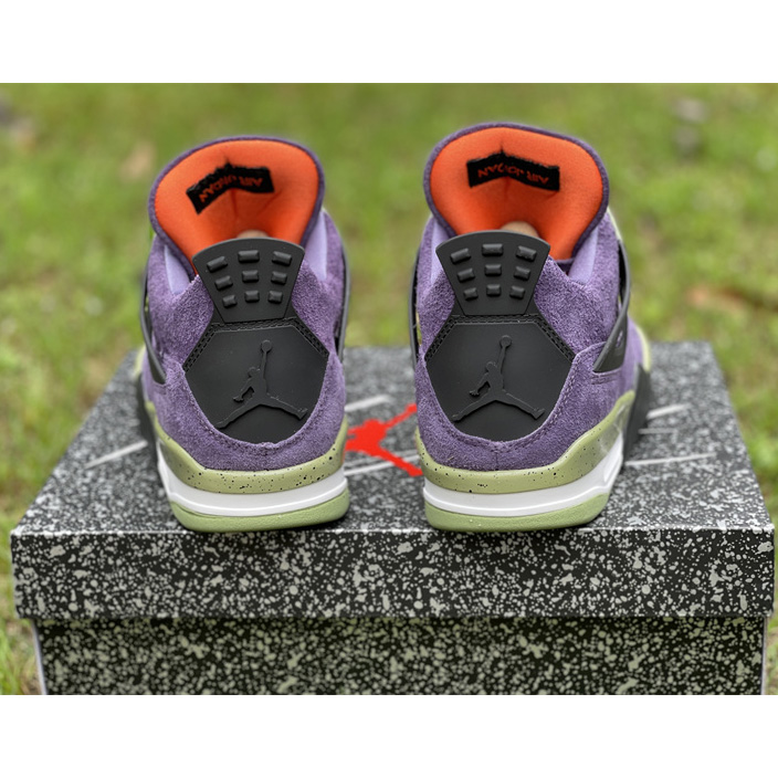 Air Jordan 4 WMNS “Canyon Purple” Sneakers  AQ9129-500 - DesignerGu