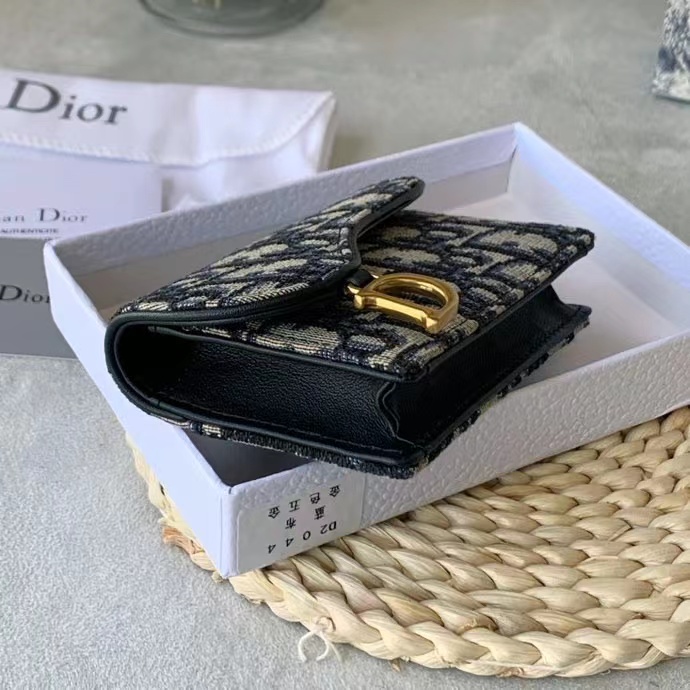 Dior Compact Wallet(10.5-7CM) - DesignerGu