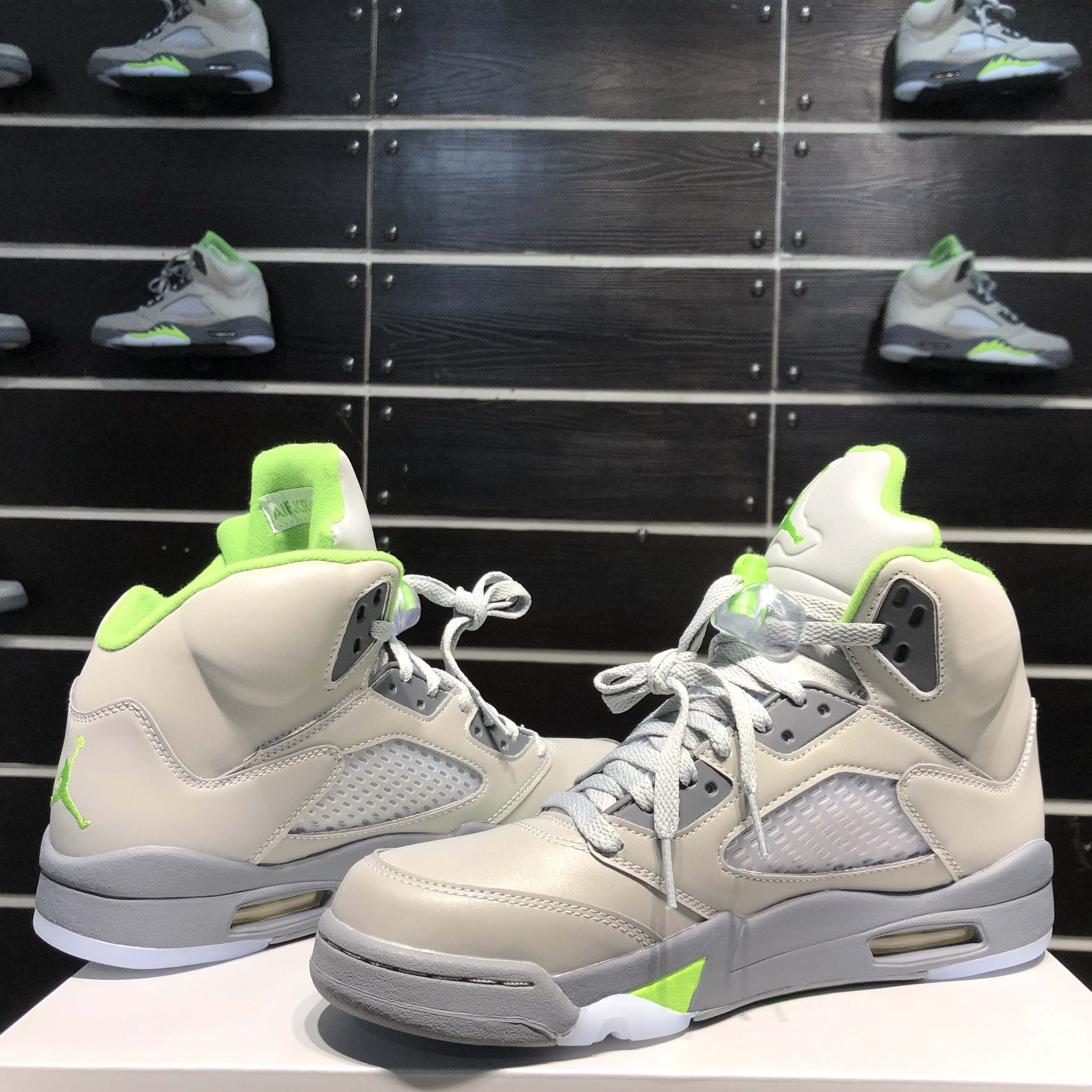 Air Jordan 5 “Green Bean”Sneaker   DM9014-003 - DesignerGu