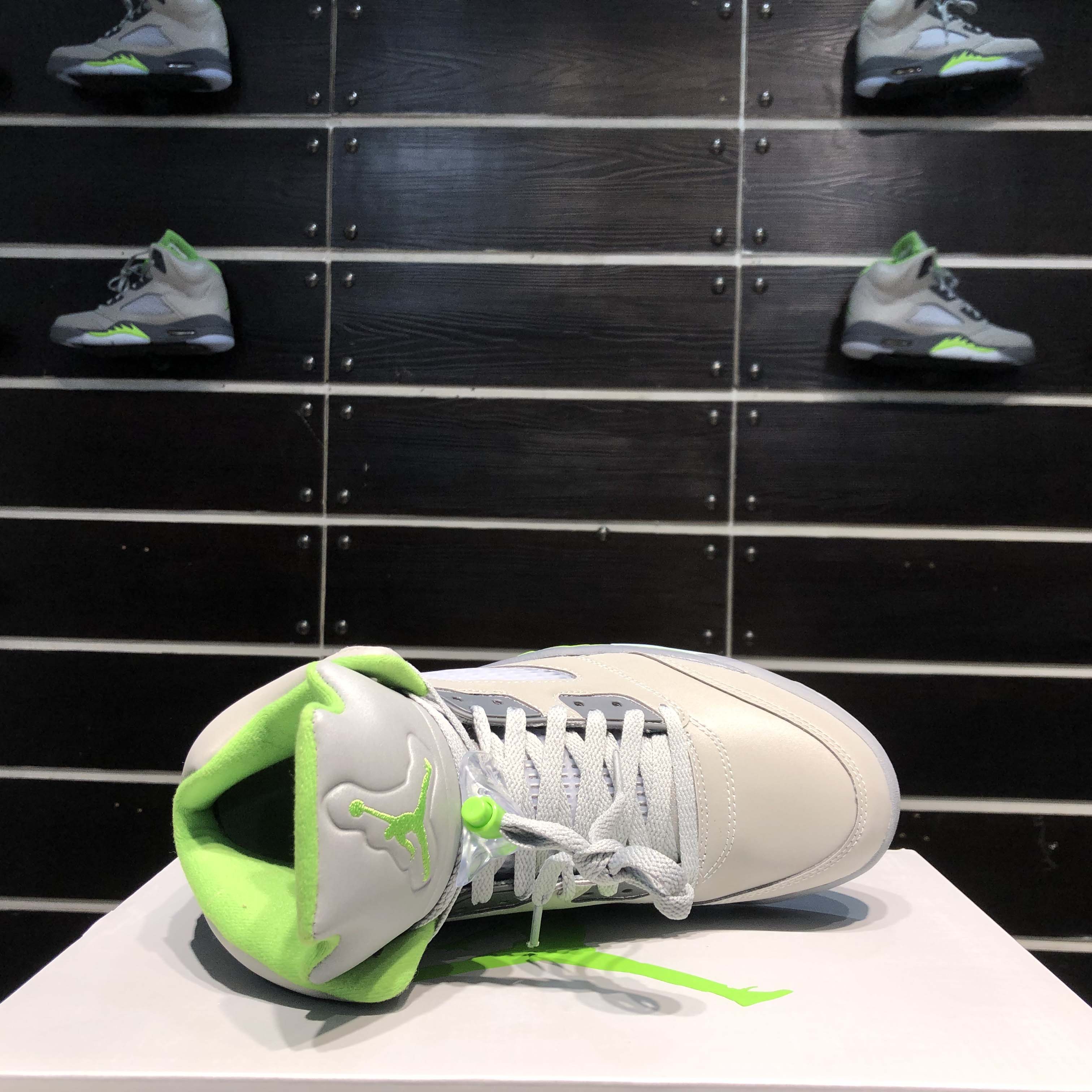 Air Jordan 5 “Green Bean”Sneaker   DM9014-003 - DesignerGu