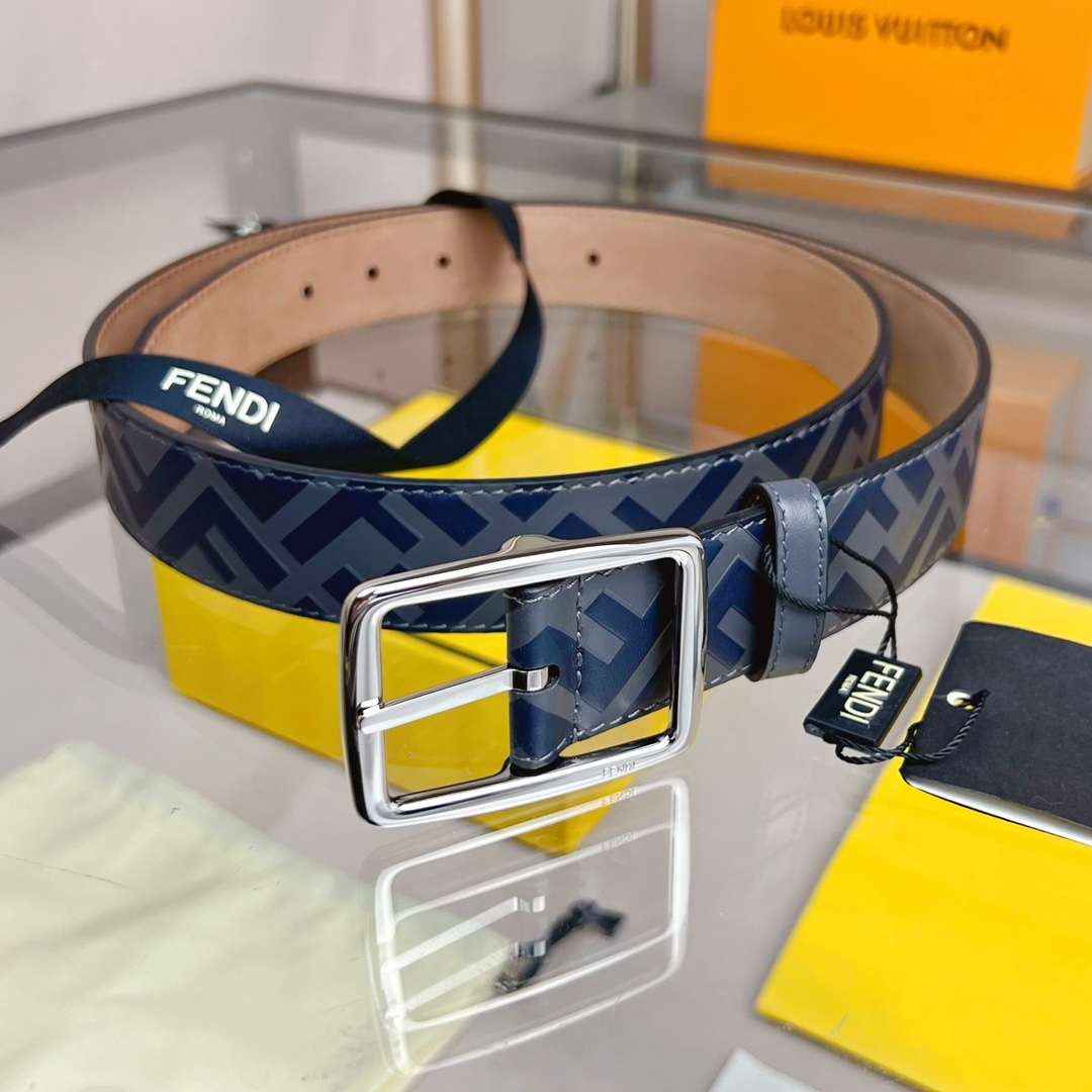 Fendi Leather Belt  - DesignerGu