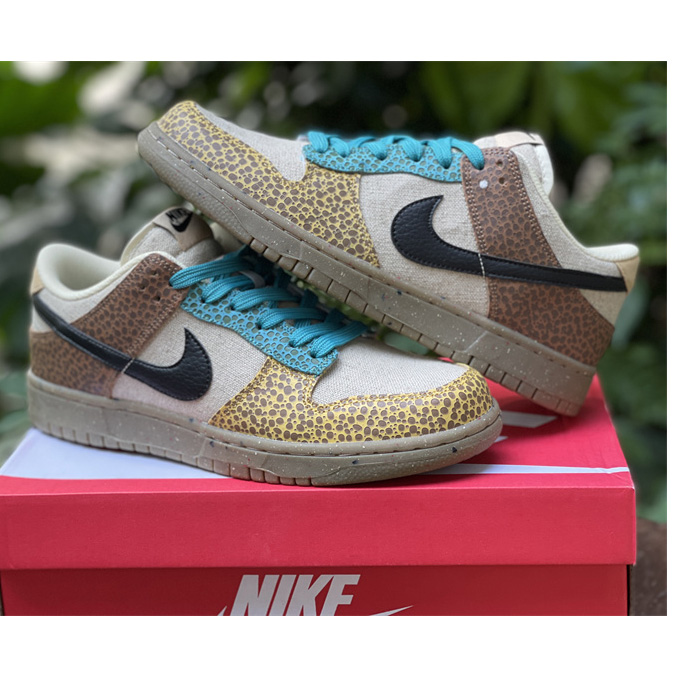 Nike Dunk Low ''Safari'' Sneaker    DX2654-200  - DesignerGu