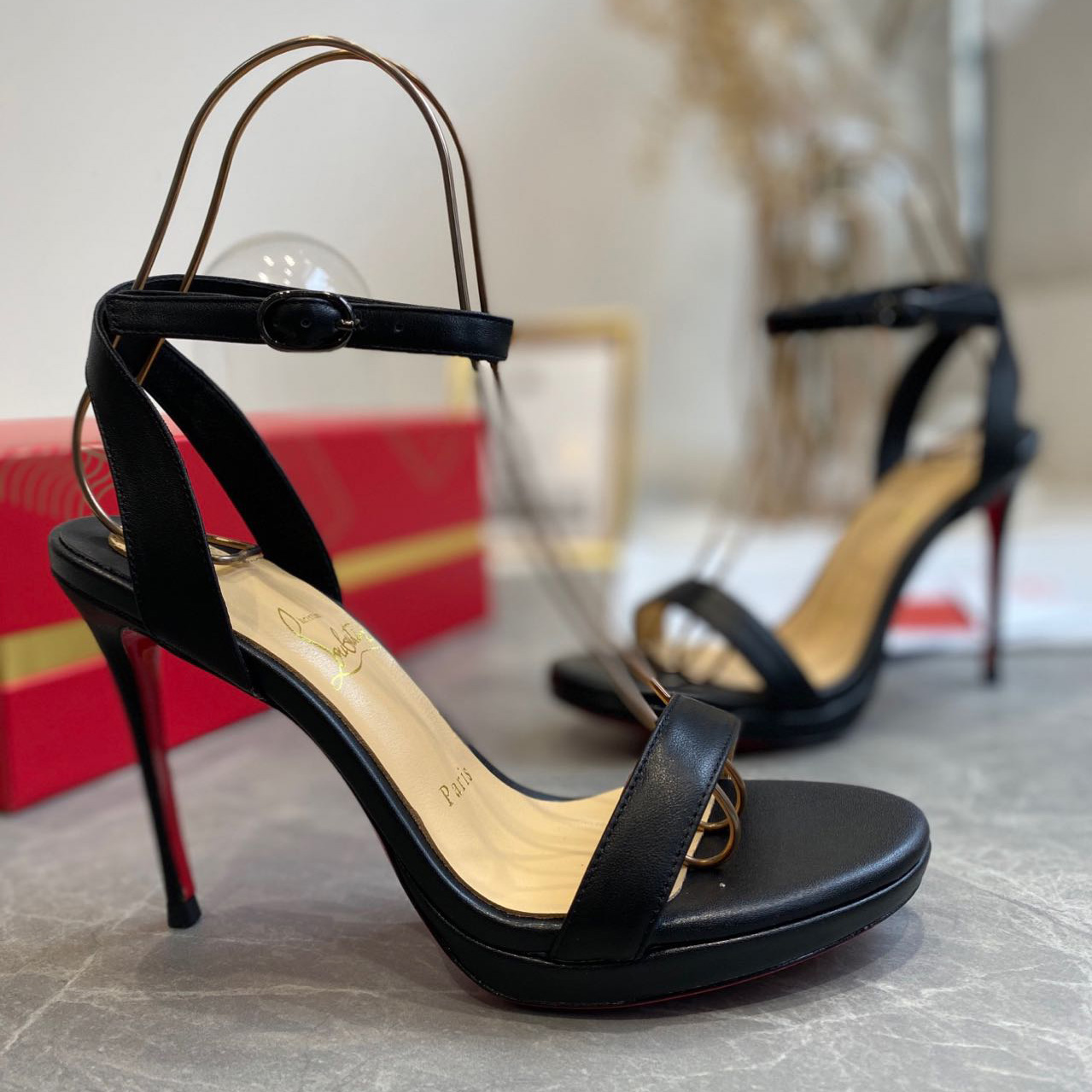Christian Louboutin High Heeled Sandals(10cm) - DesignerGu