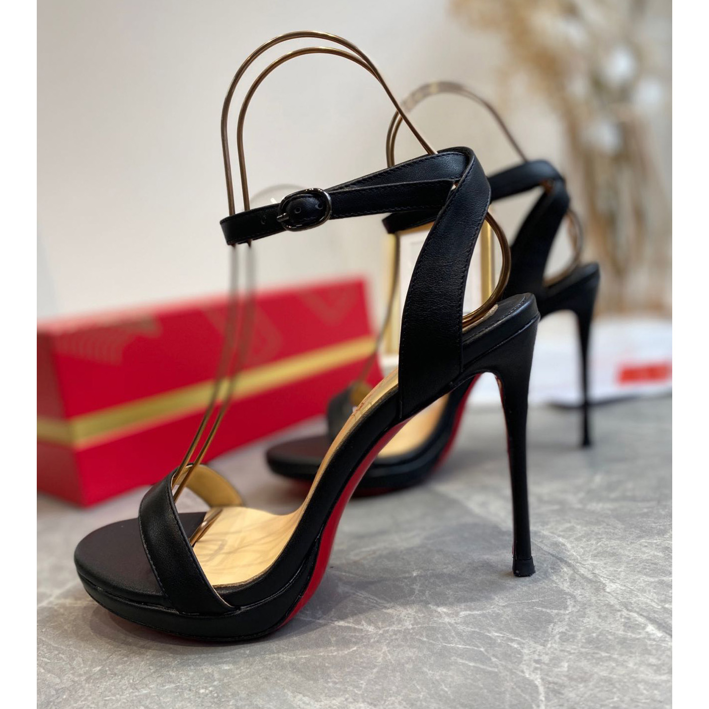 Christian Louboutin High Heeled Sandals(10cm) - DesignerGu