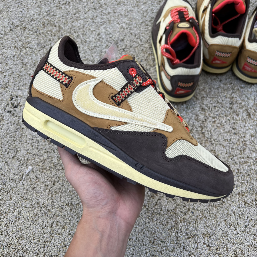 Travis Scott x Nike Air Max 1"Cactus Jack" Sneaker  - DesignerGu