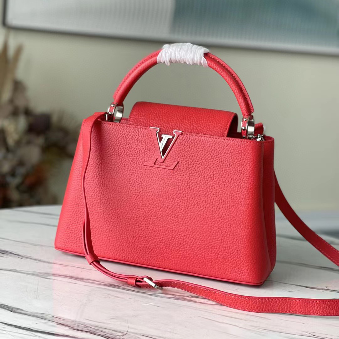 Louis Vuitton Capucines  Handbag (31.5-20-11 cm) - DesignerGu