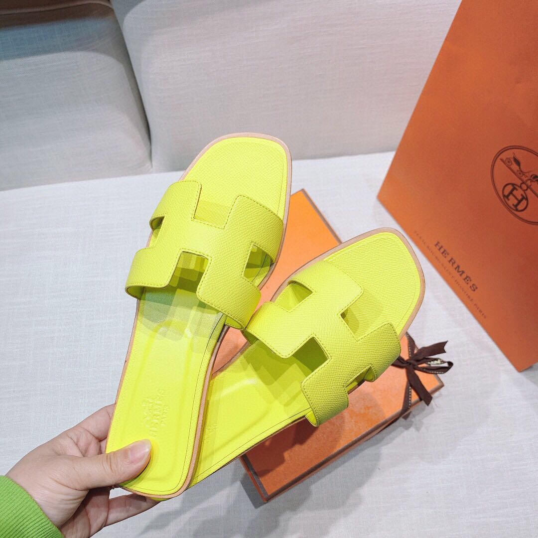 Hermes  Leisure Slippers  - DesignerGu