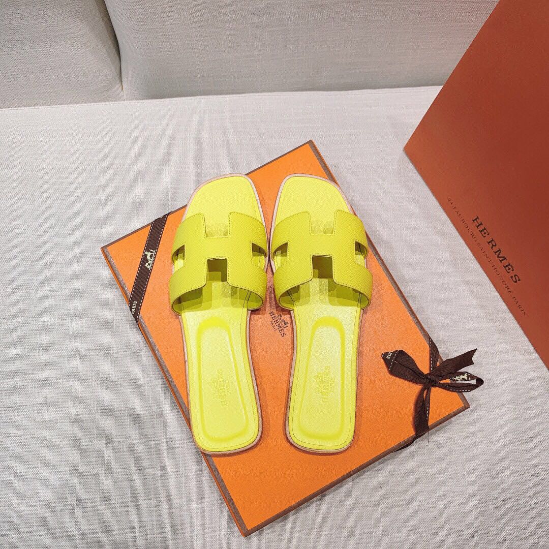 Hermes  Leisure Slippers  - DesignerGu