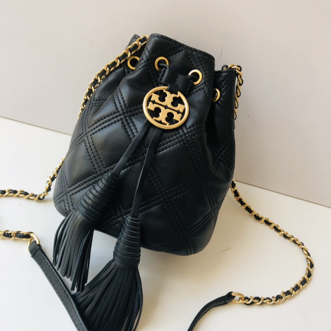 ToryBurch Fleming Bucket  Bag(18-15-12cm) TB310 - DesignerGu