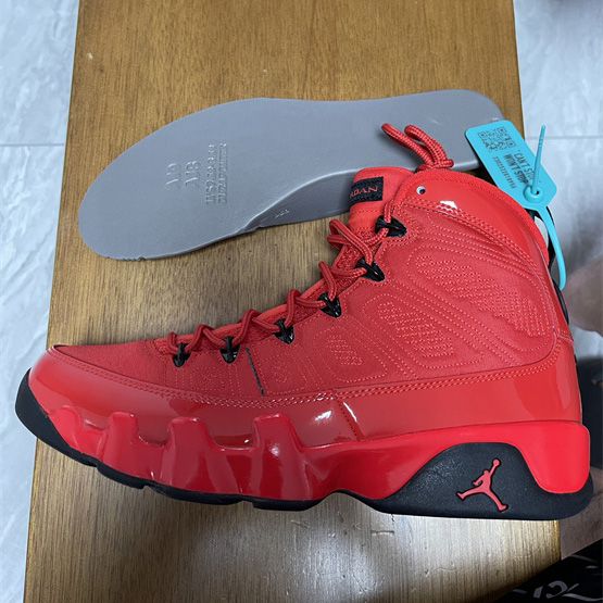 Jordan AJ9 ''Chile Red'' Basketball Shoes - DesignerGu