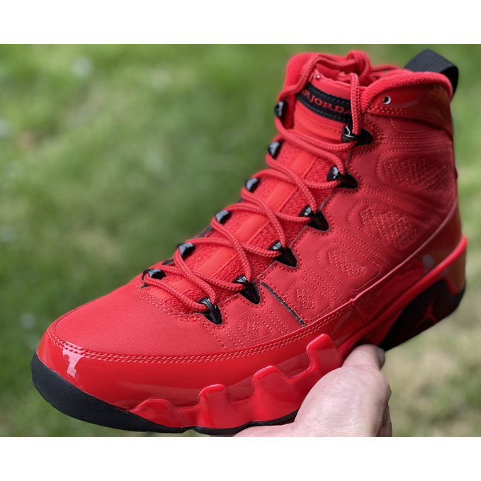 Jordan AJ9 ''Chile Red'' Basketball Shoes - DesignerGu