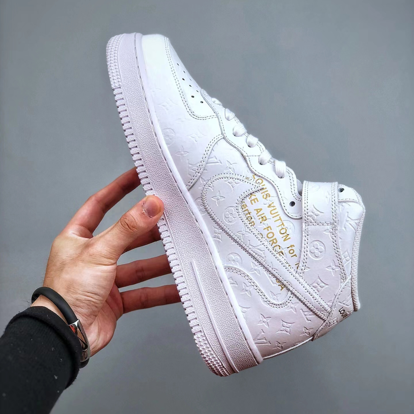 Louis Vuitton X Nike Air Force 1 Sneaker - DesignerGu