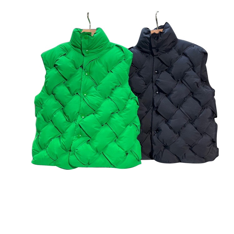 Bottega Veneta Intrecciato Tech Nylon Vest - DesignerGu