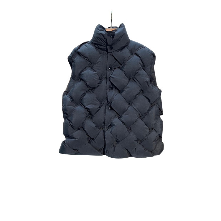 Bottega Veneta Intrecciato Tech Nylon Vest - DesignerGu