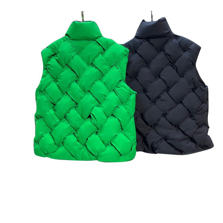 Bottega Veneta Intrecciato Tech Nylon Vest - DesignerGu