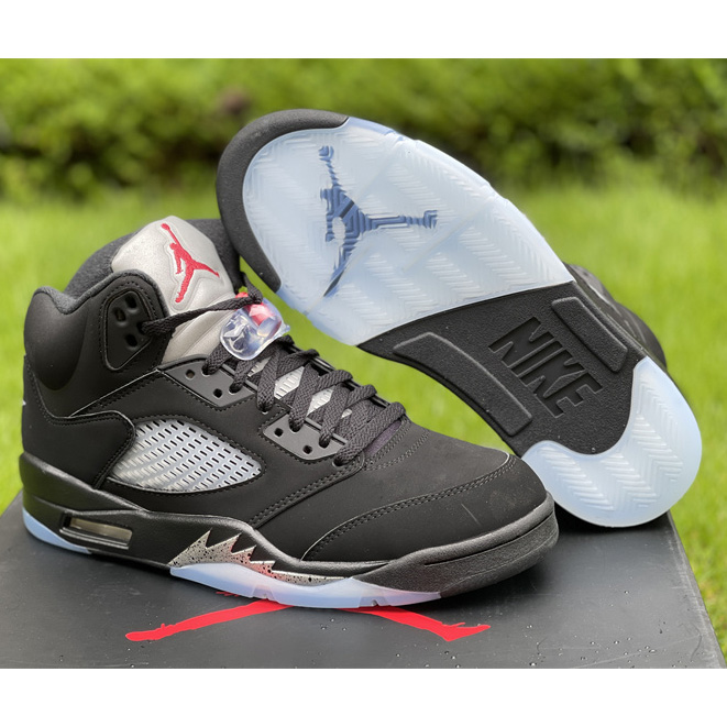 Air Jordan 5 “Metallic Black” Sneaker   845035 003 - DesignerGu