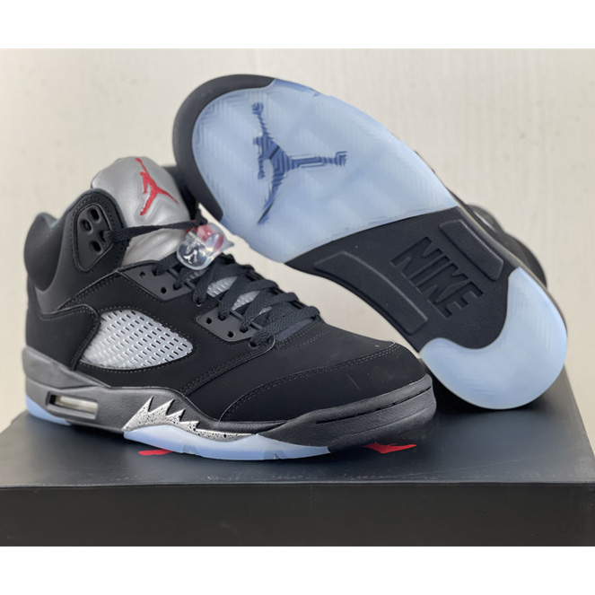 Air Jordan 5 “Metallic Black” Sneaker   845035 003 - DesignerGu