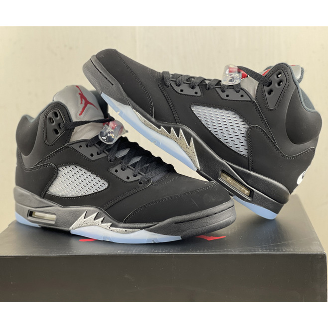 Air Jordan 5 “Metallic Black” Sneaker   845035 003 - DesignerGu