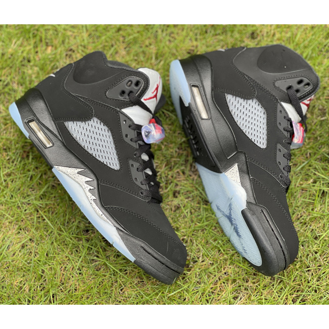 Air Jordan 5 “Metallic Black” Sneaker   845035 003 - DesignerGu