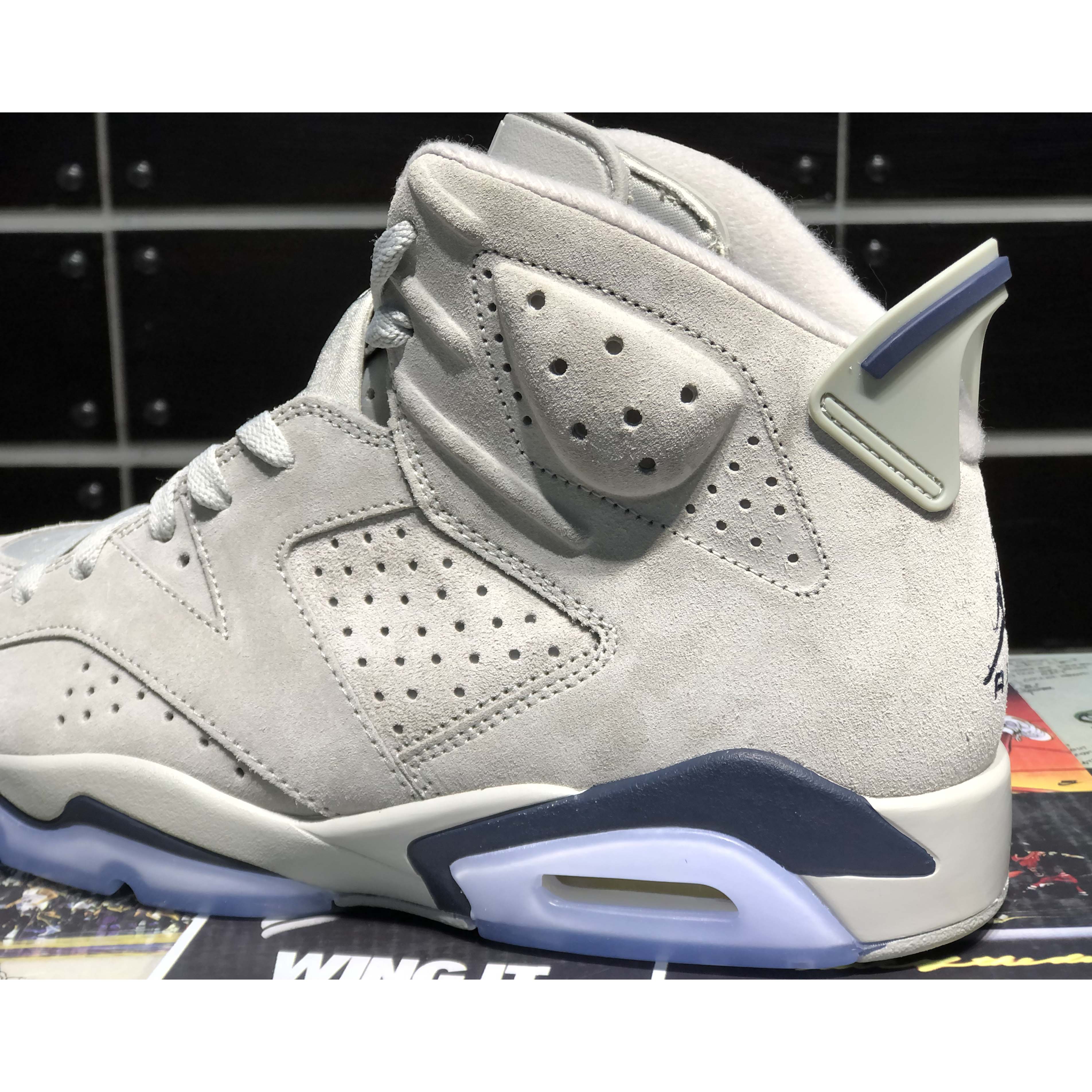 Air Jordan 6 “Georgetown” Sneaker CT8529-012 - DesignerGu