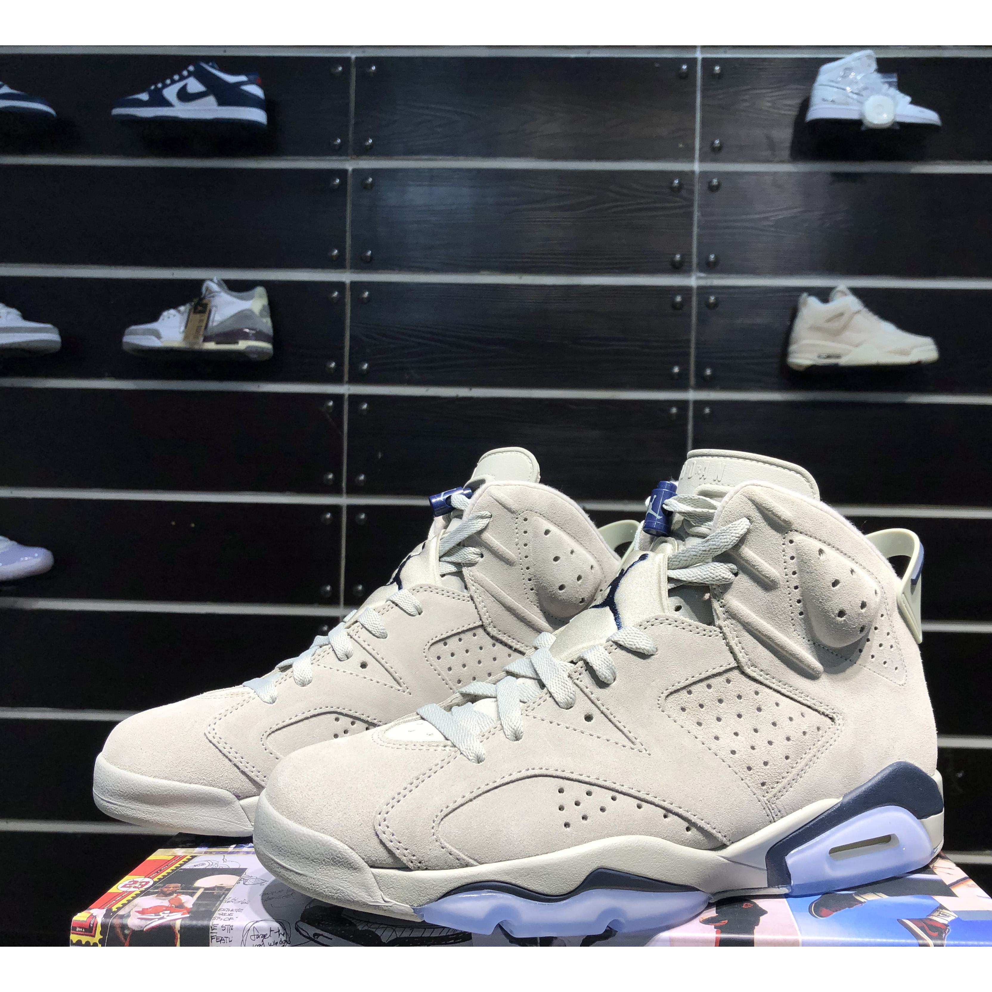 Air Jordan 6 “Georgetown” Sneaker CT8529-012 - DesignerGu