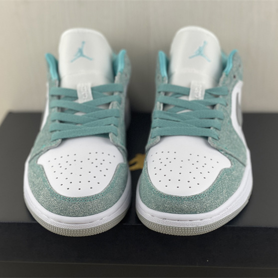 Air Jordan 1 Low ''New Emerald'' Sneaker  DN3705 301 - DesignerGu