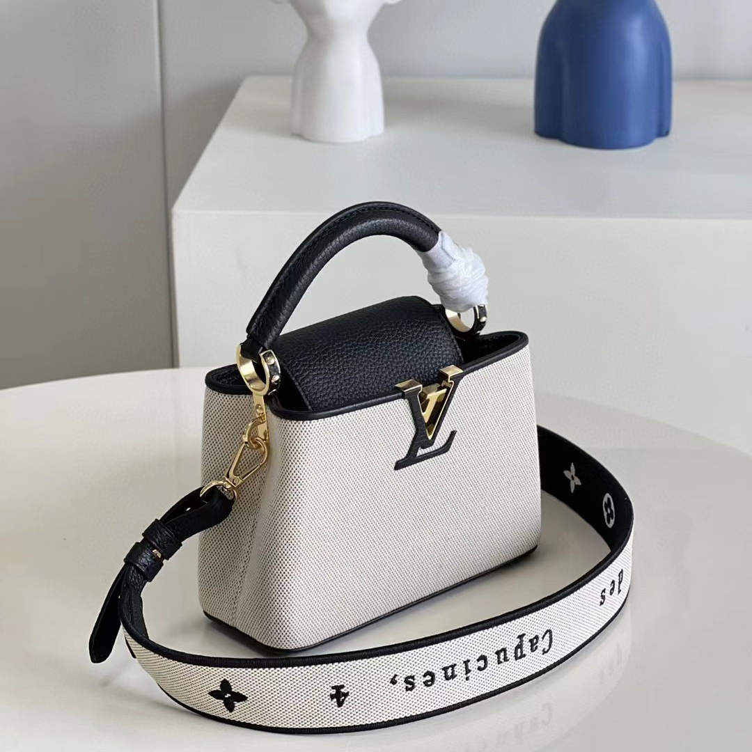Louis Vuitton Capucines MM Handbag (21-14-8cm)   M59872 - DesignerGu