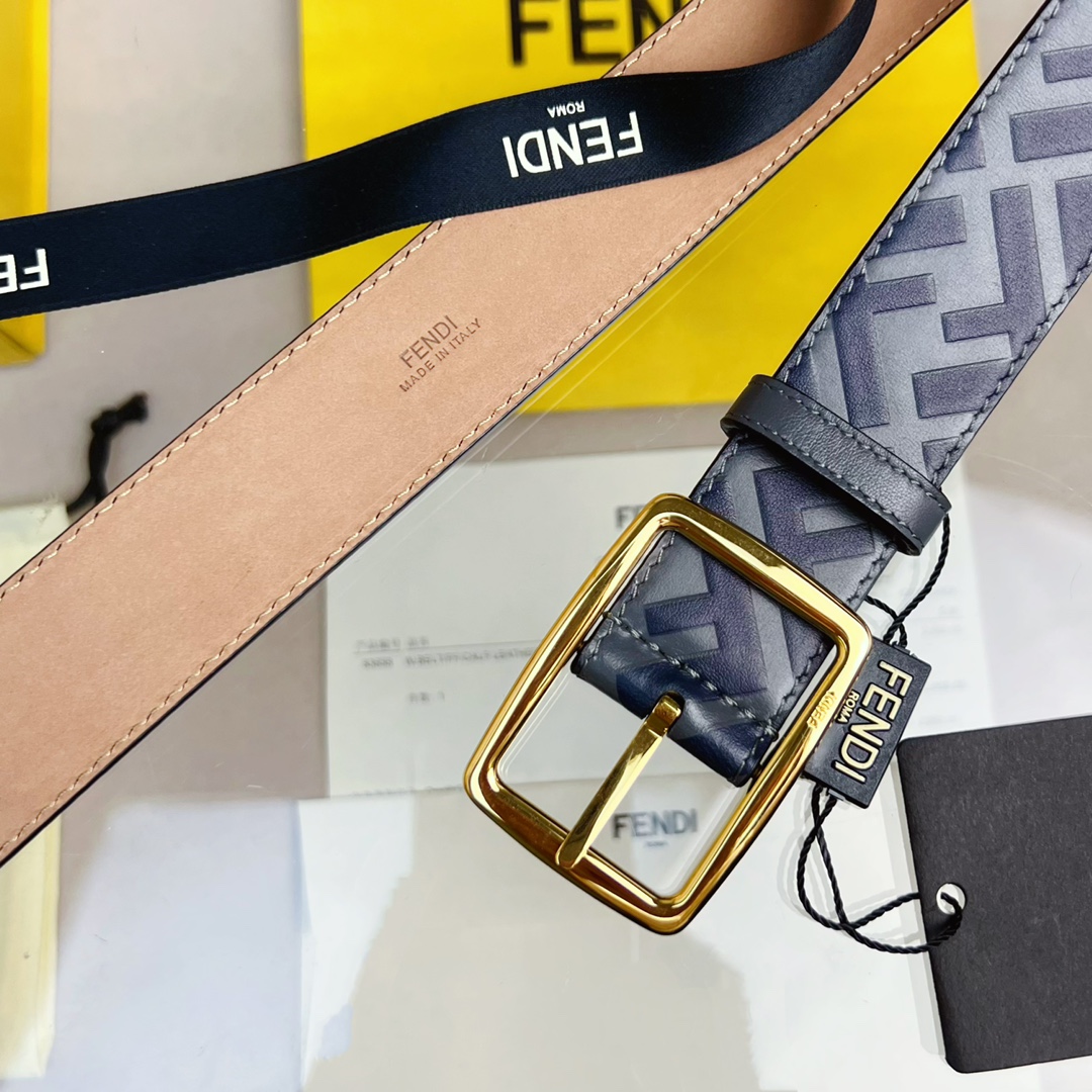 Fendi Leather Belt  - DesignerGu