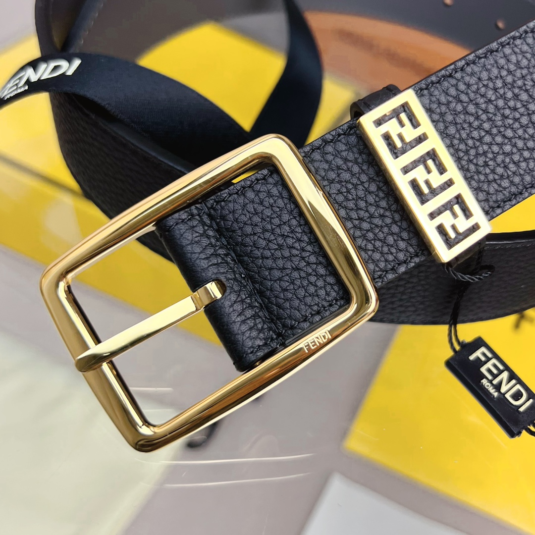 Fendi Leather Belt  - DesignerGu