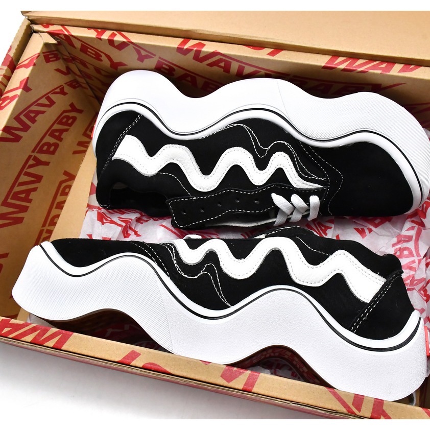 Tyga x Mschf Wavy Baby Black Sneaker   MSCHF-006 - DesignerGu