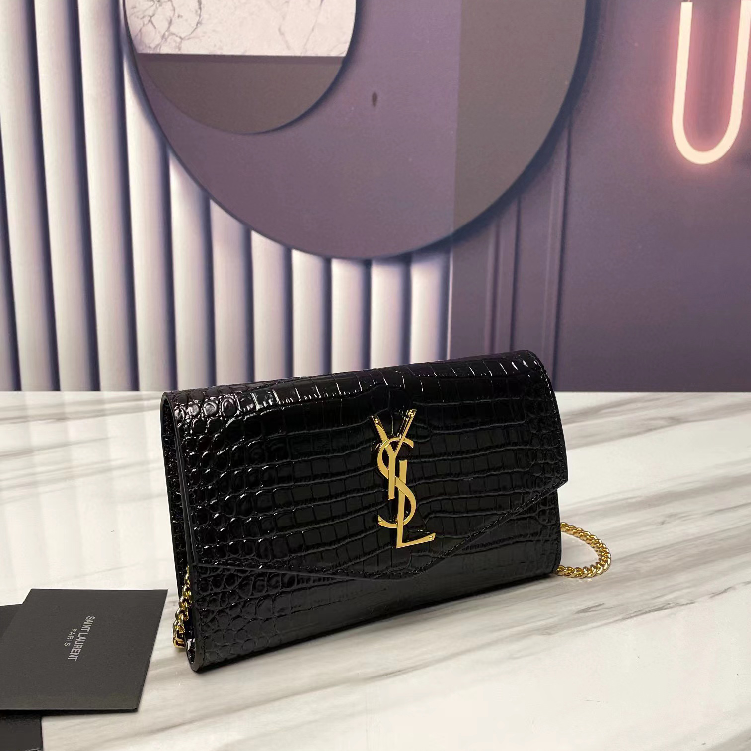 Saint Laurent Crossbody Bag(19-12-4cm) - DesignerGu