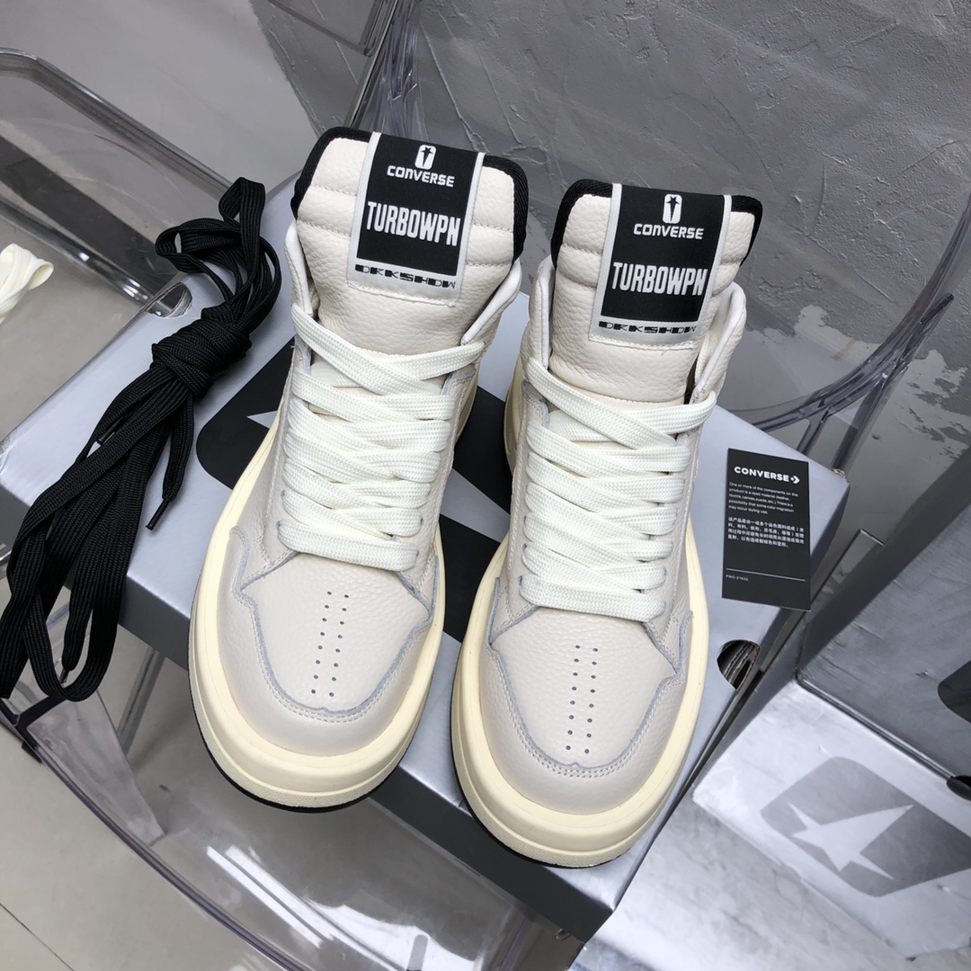 Rick Owens Converse X Drkshdw Turbowpn Sneakers - DesignerGu