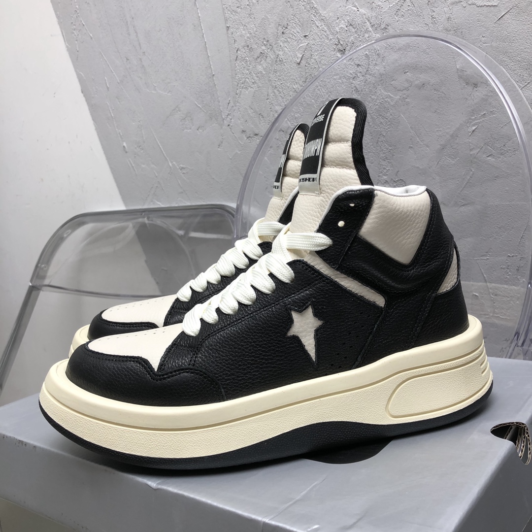 Rick Owens Converse X Drkshdw Turbowpn Sneakers - DesignerGu
