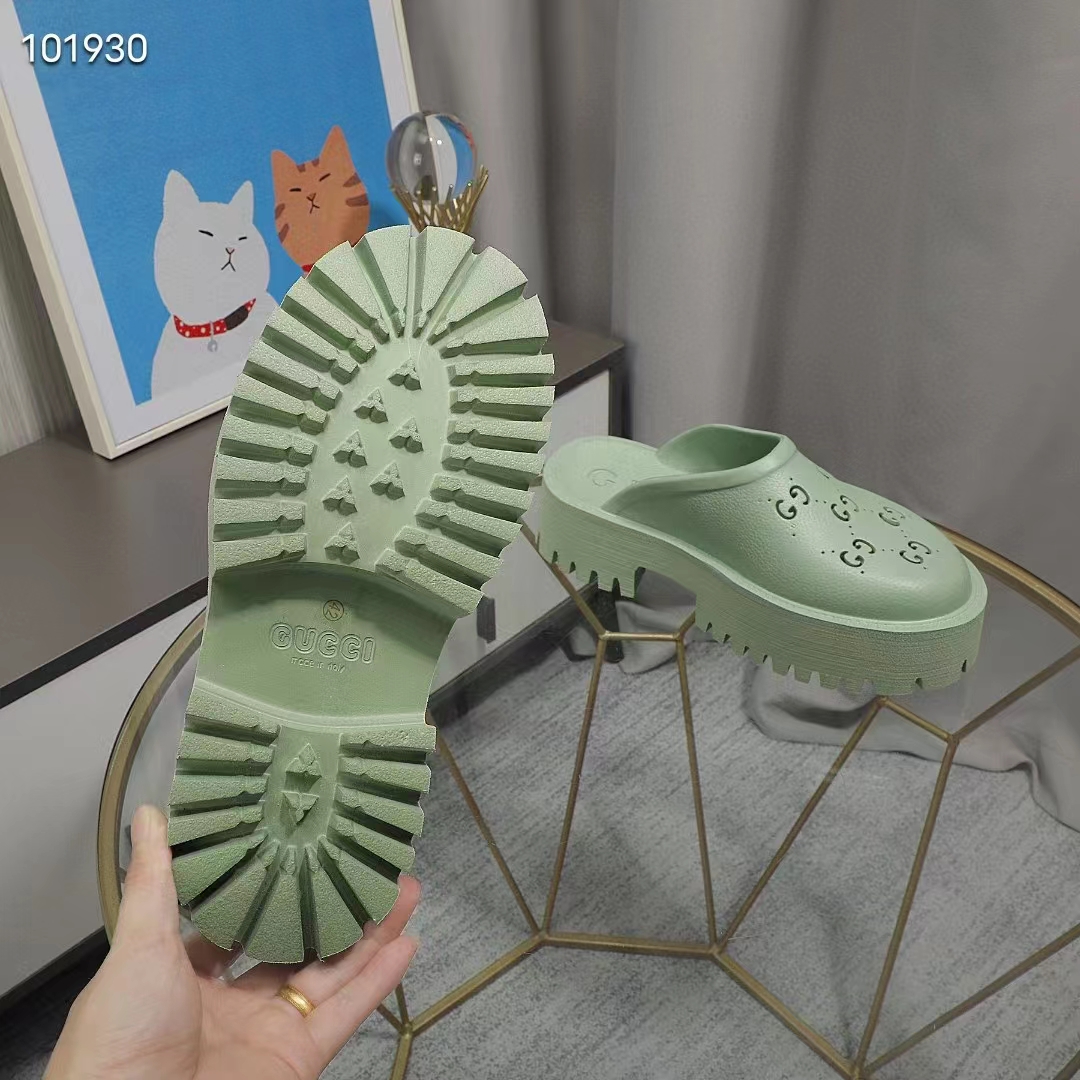 Gucci GG Slip-On Sandal - DesignerGu