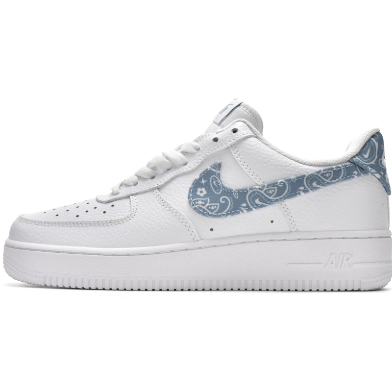 Nike Air Force 1 Low Blue Paisley Sneaker   DH4406-100 - DesignerGu