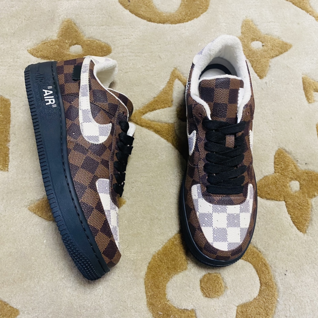 Louis Vuitton X Nike Air Force 1 Sneaker - DesignerGu