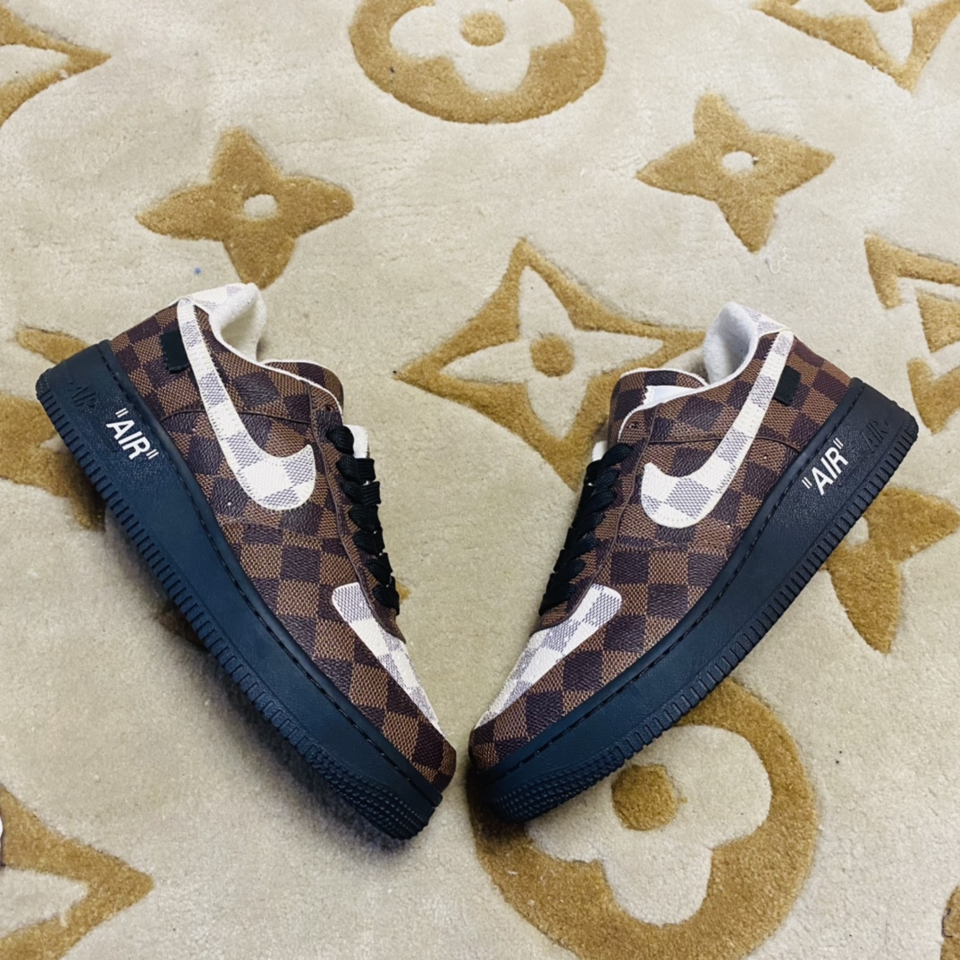 Louis Vuitton X Nike Air Force 1 Sneaker - DesignerGu