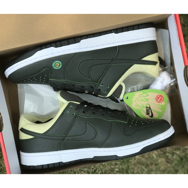 Nike Dunk Low “Avocado” Sneaker   DM7606-300 - DesignerGu