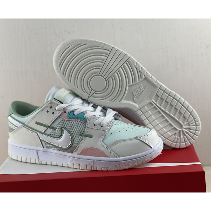 Nike Dunk Low Scrap “Phantom” Sneaker   DM0802-001  - DesignerGu