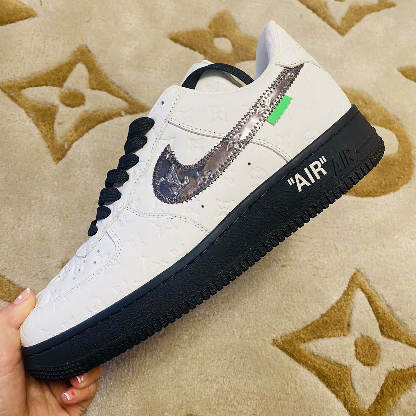 Louis Vuitton X Nike Air Force 1 Sneaker - DesignerGu