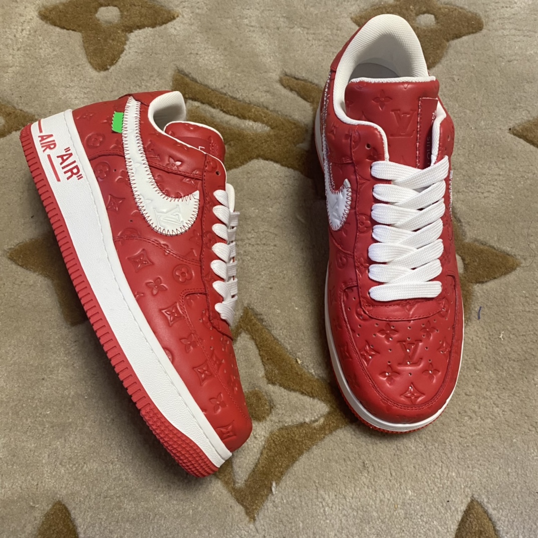 Louis Vuitton X Nike Air Force 1 Sneaker - DesignerGu