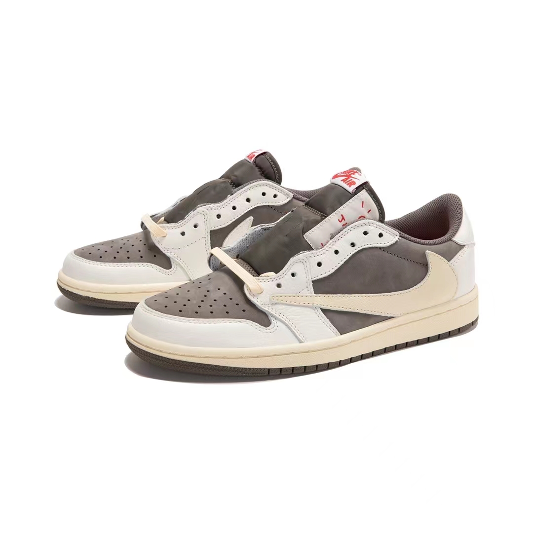 Travis Scott x Air Jordan 1 " Reverse Mocha "  Sneaker   DM7866-162 - DesignerGu