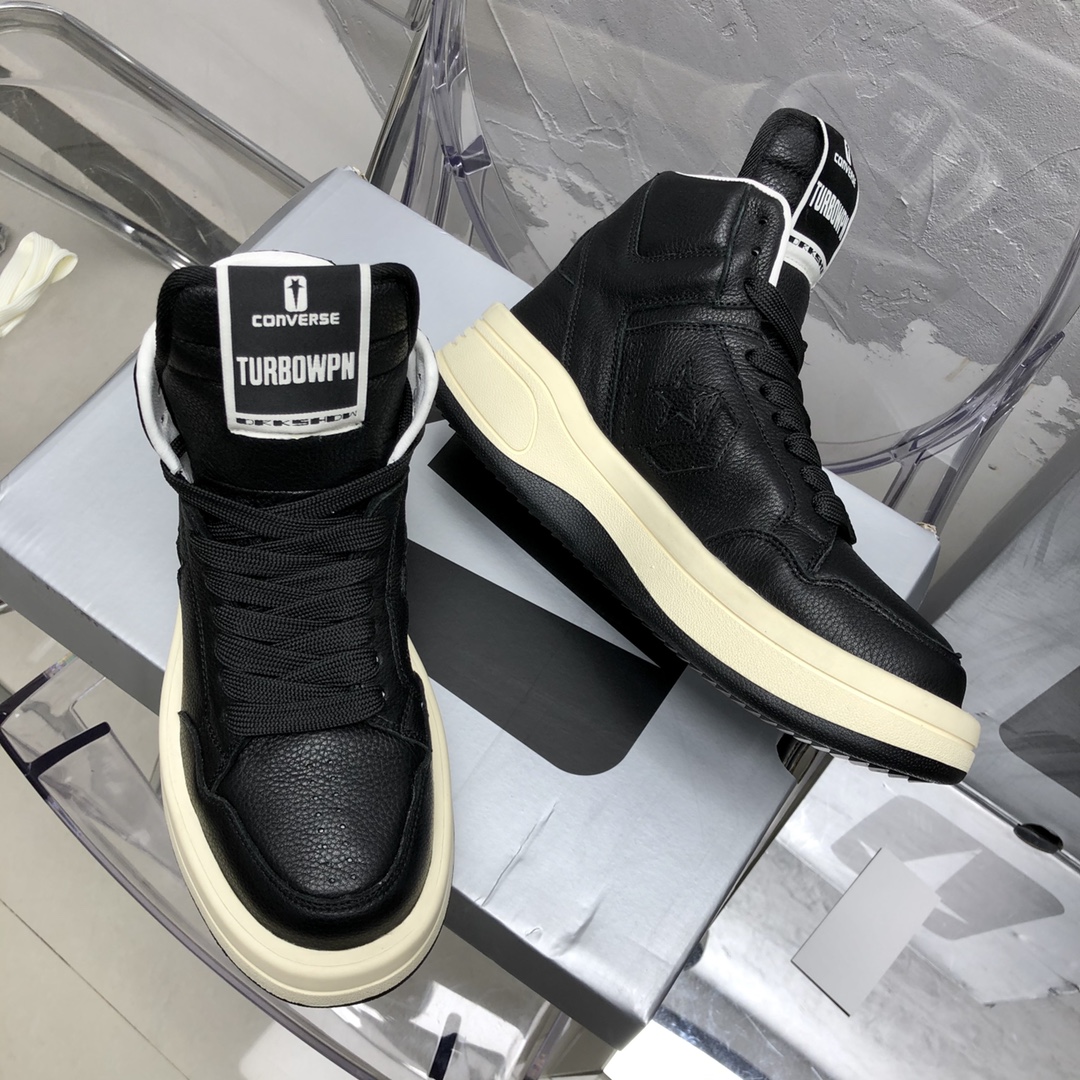 Rick Owens Converse X Drkshdw Turbowpn Sneakers - DesignerGu