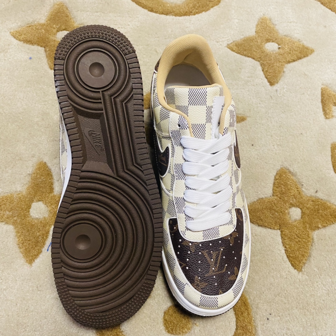 Louis Vuitton X Nike Air Force 1 Sneaker - DesignerGu