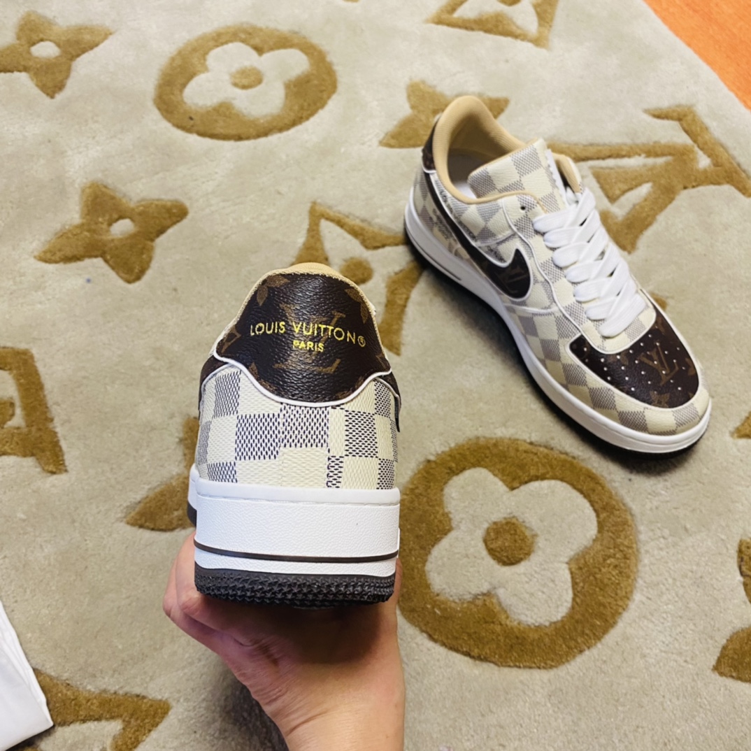 Louis Vuitton X Nike Air Force 1 Sneaker - DesignerGu