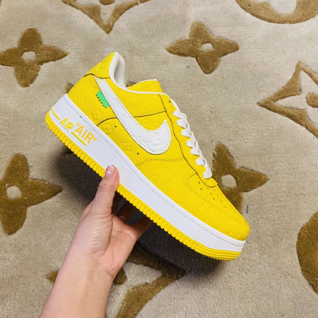 Louis Vuitton X Nike Air Force 1 Sneaker - DesignerGu