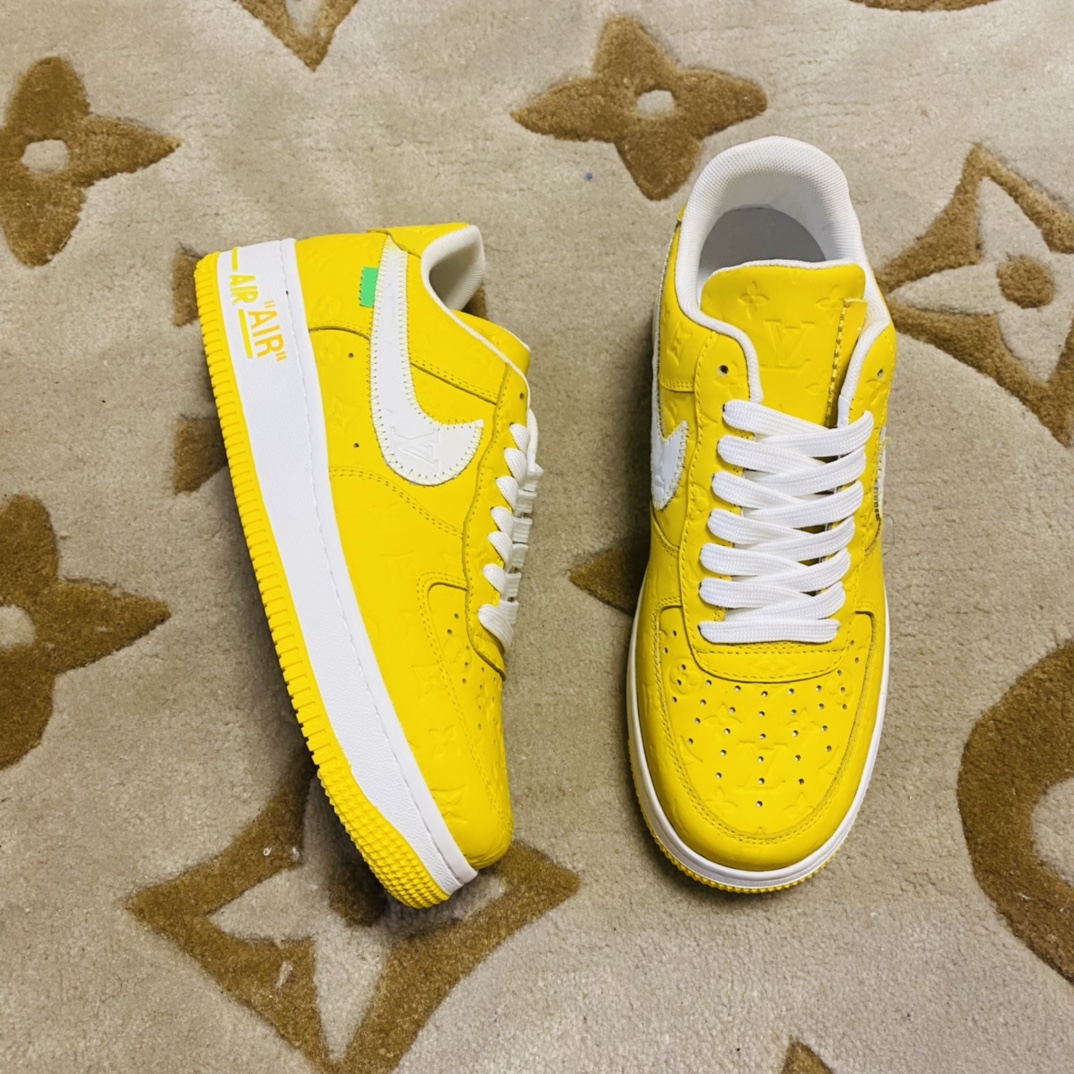 Louis Vuitton X Nike Air Force 1 Sneaker - DesignerGu