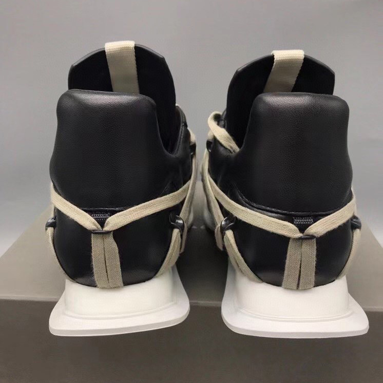 Rick Owens Mega Lace Runner Sneakers - DesignerGu