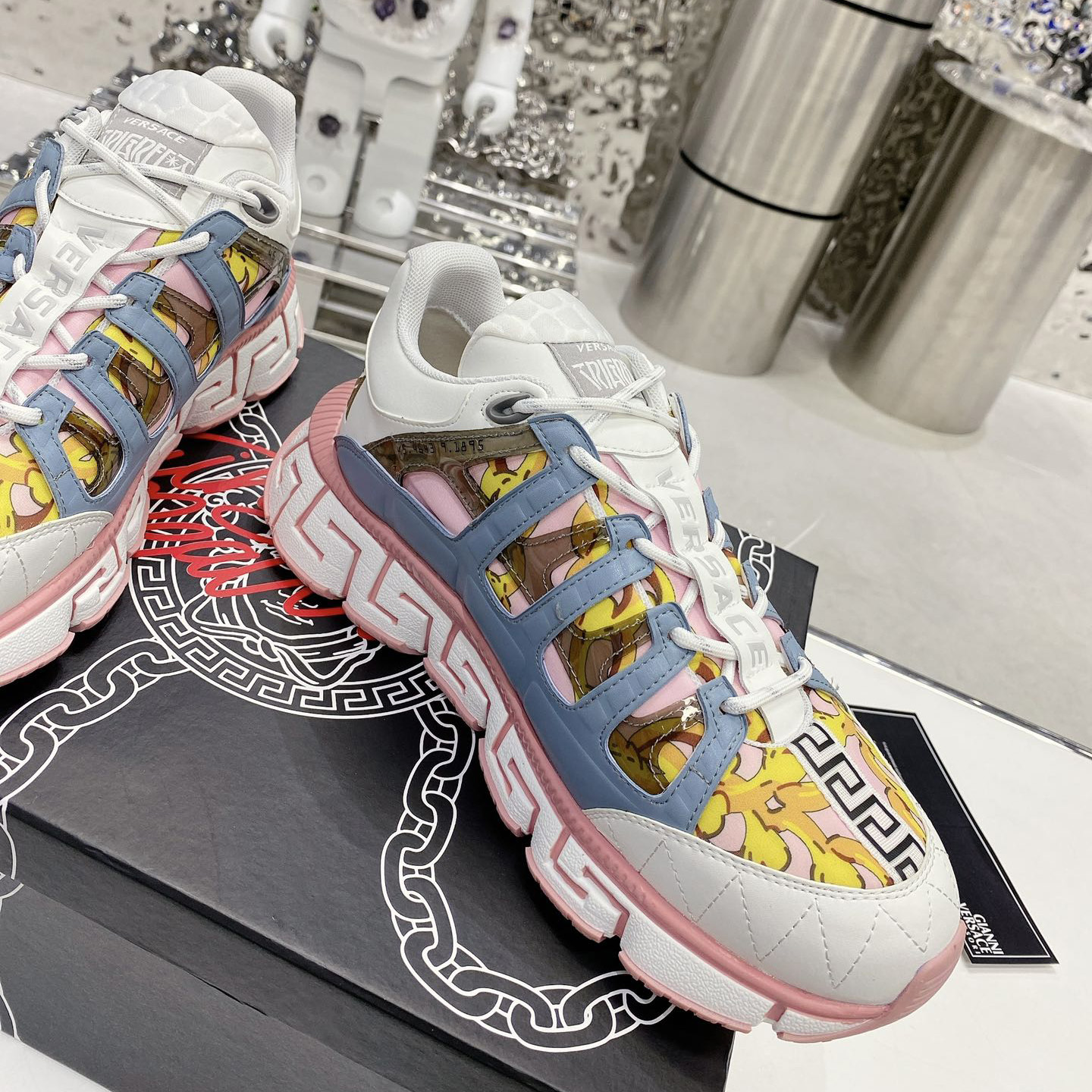 Versace Trigreca Sneakers  - DesignerGu